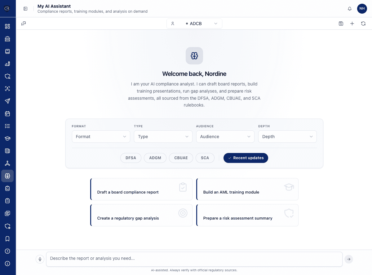 ComplyBase AI Assistant